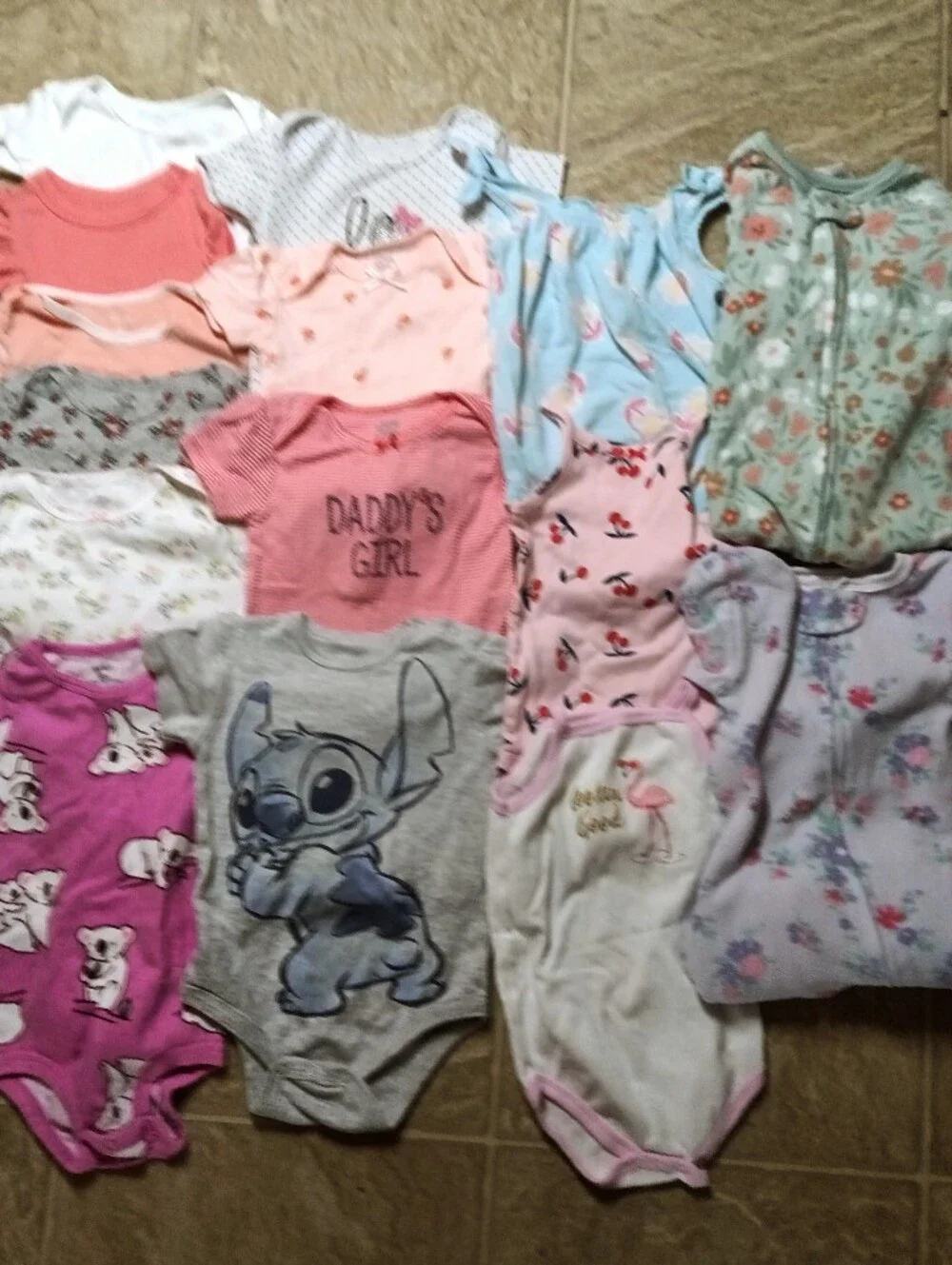 large bundle of size 18 month girls clothes